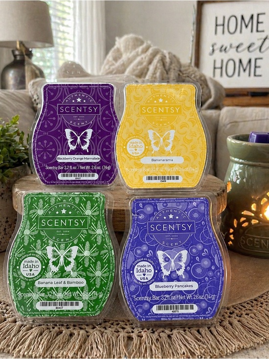 Scentsy Other - Scentsy Wax Melt Bundle Set of 4 | Fruity + Bakery Scents | New